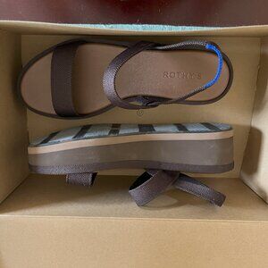 NWB Rothy's Lightweight Wedge Sandal